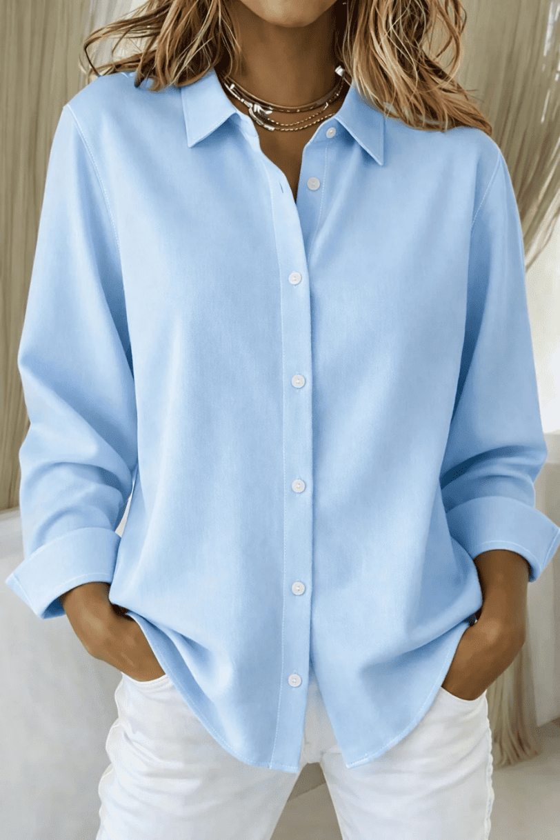 Blusa de Botones de Mujer | Elegante