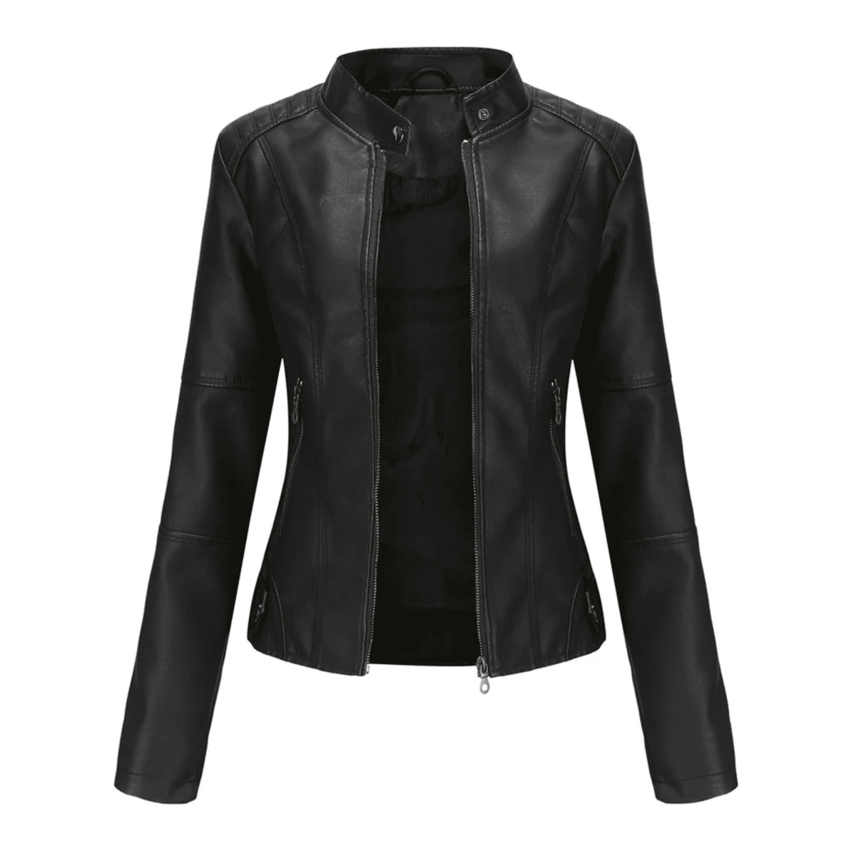 Chaqueta Biker de Mujer - Cierre con Cremallera