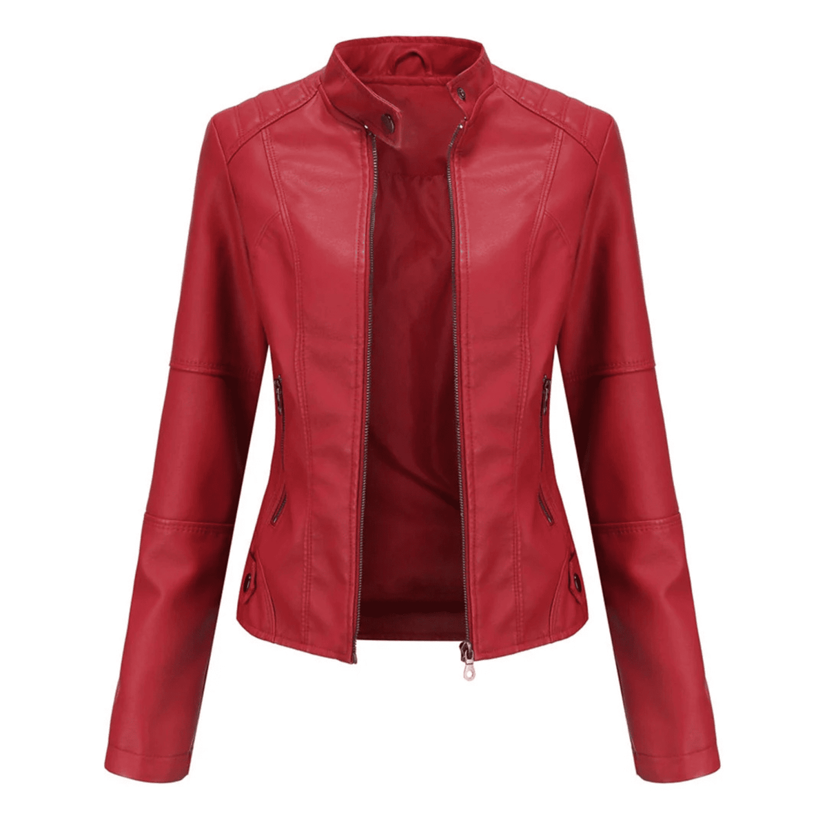 Chaqueta Biker de Mujer - Cierre con Cremallera