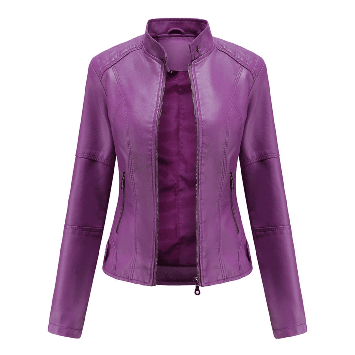 Chaqueta Biker de Mujer | Cierre con Cremallera