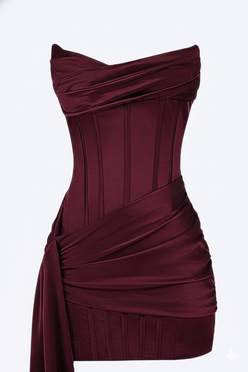 Vestido de Mujer de Fiesta con Corsé - Mini