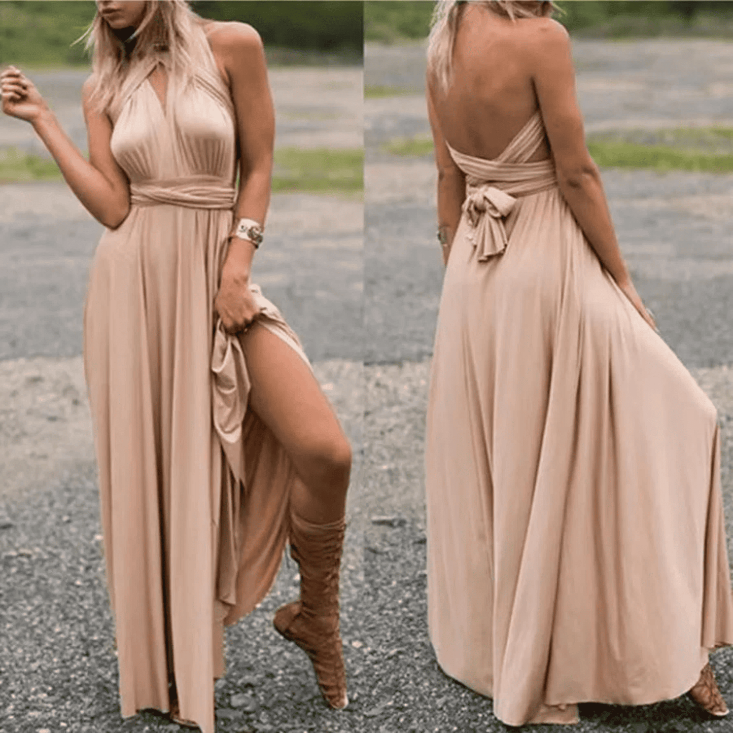 Vestido de Mujer para Invitada de Boda - Maxi Multiposición