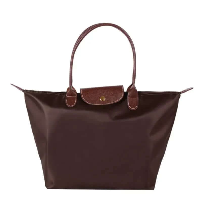 Bolso de mano para mujer con solapa y cierre de presión