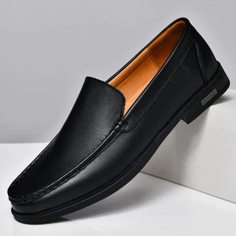 Mocasín slip-on para hombre con costura moc