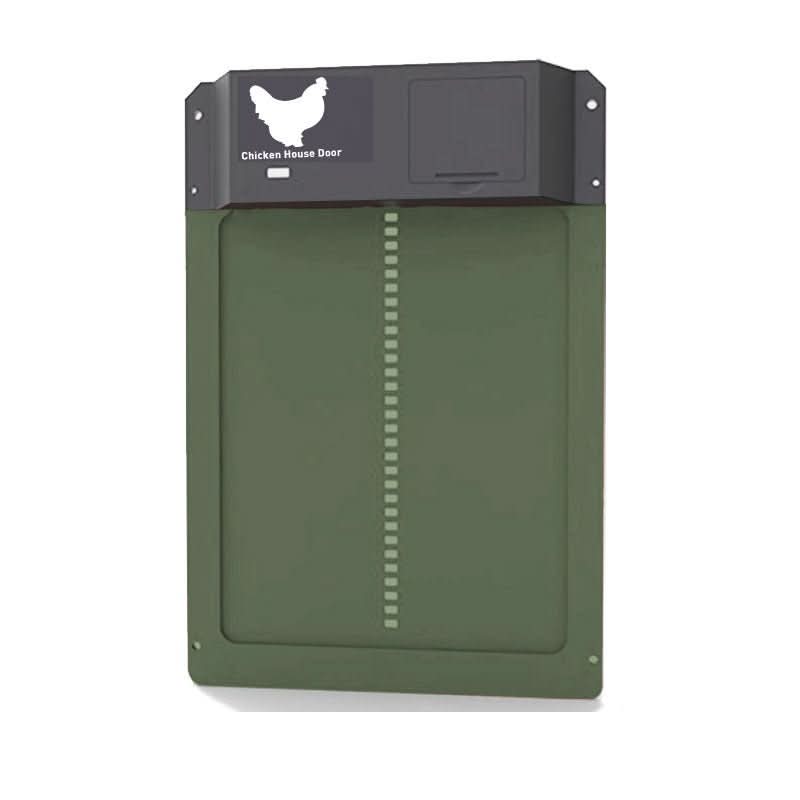 Puerta automática para gallinero con sensor