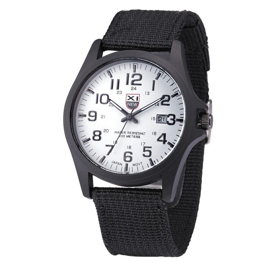 Reloj de pulsera analógico con ventana de fecha