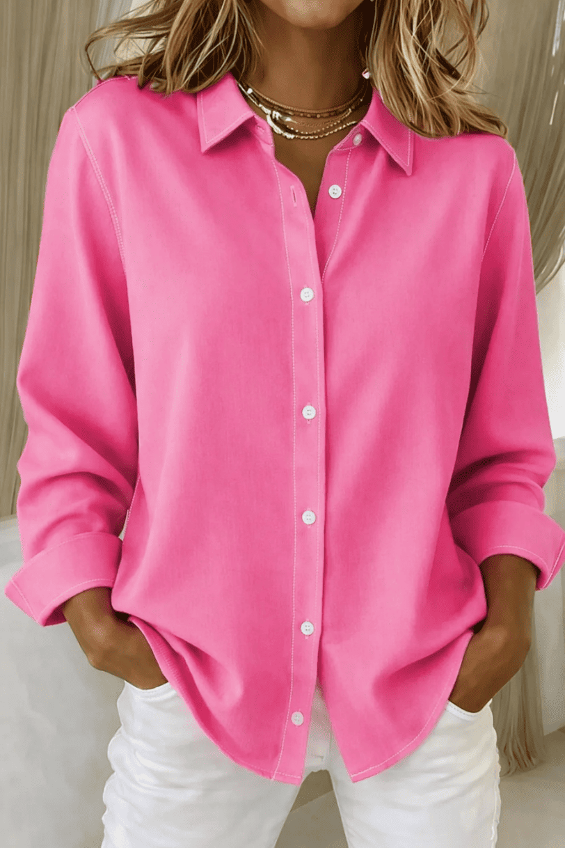 Blusa de Botones de Mujer | Elegante