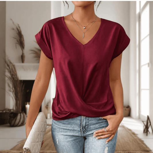 Camiseta de Mujer con Escote Corazón | Casual