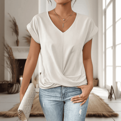 Camiseta de Mujer con Escote Corazón | Casual