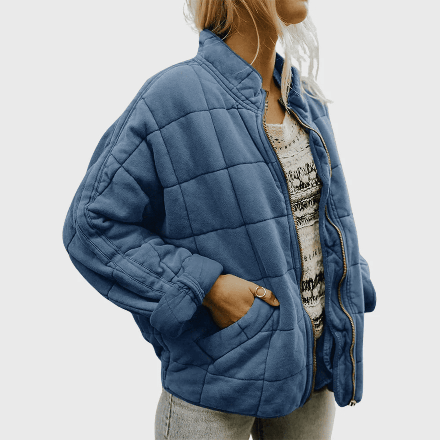 Chaqueta Acolchada de Mujer | Corte Holgado