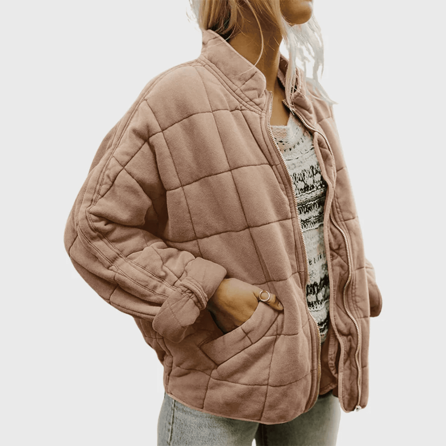 Chaqueta Acolchada de Mujer | Corte Holgado