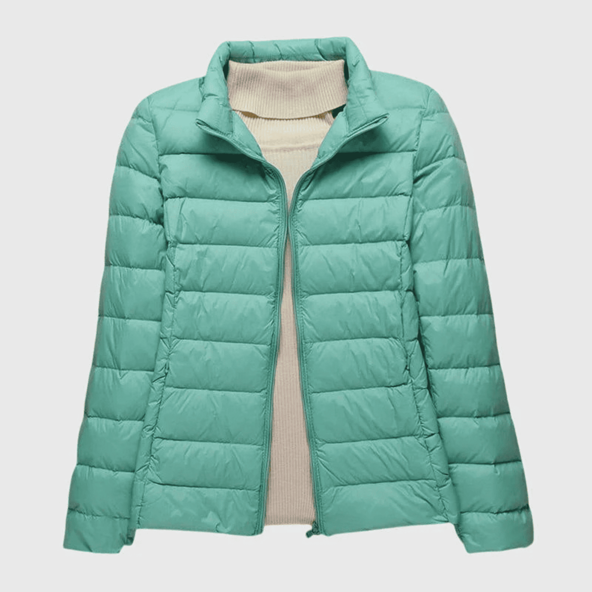 Chaqueta Acolchada de Mujer - Cuello Alto
