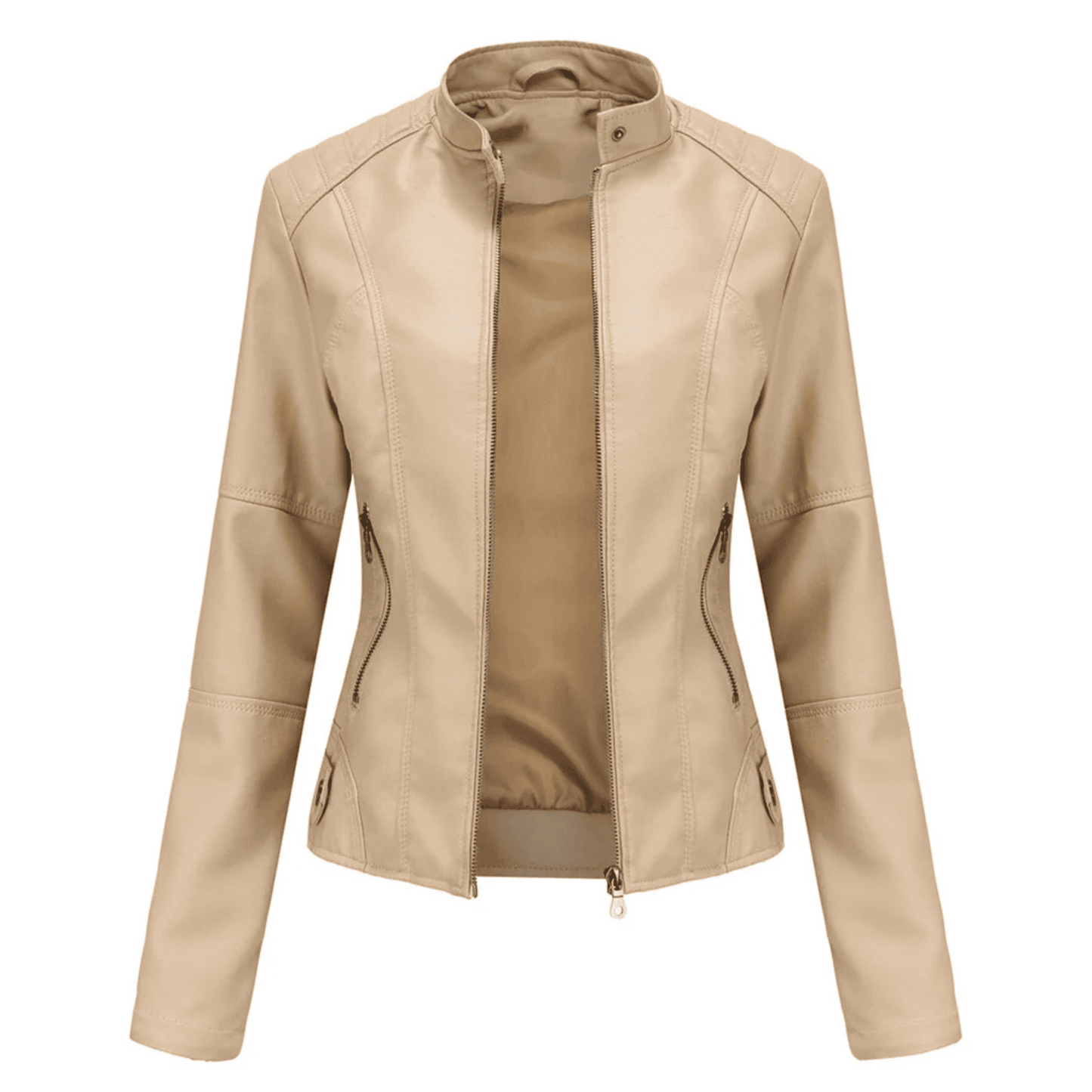 Chaqueta Biker de Mujer | Cierre con Cremallera