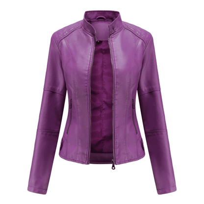 Chaqueta Biker de Mujer | Cierre con Cremallera