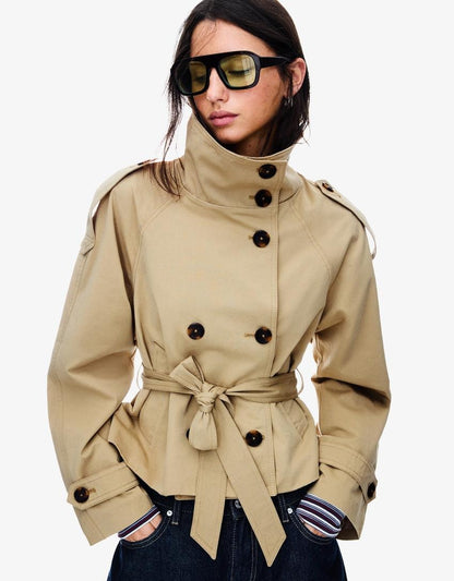 Chaqueta de Entretiempo para Mujer - Corta Militar