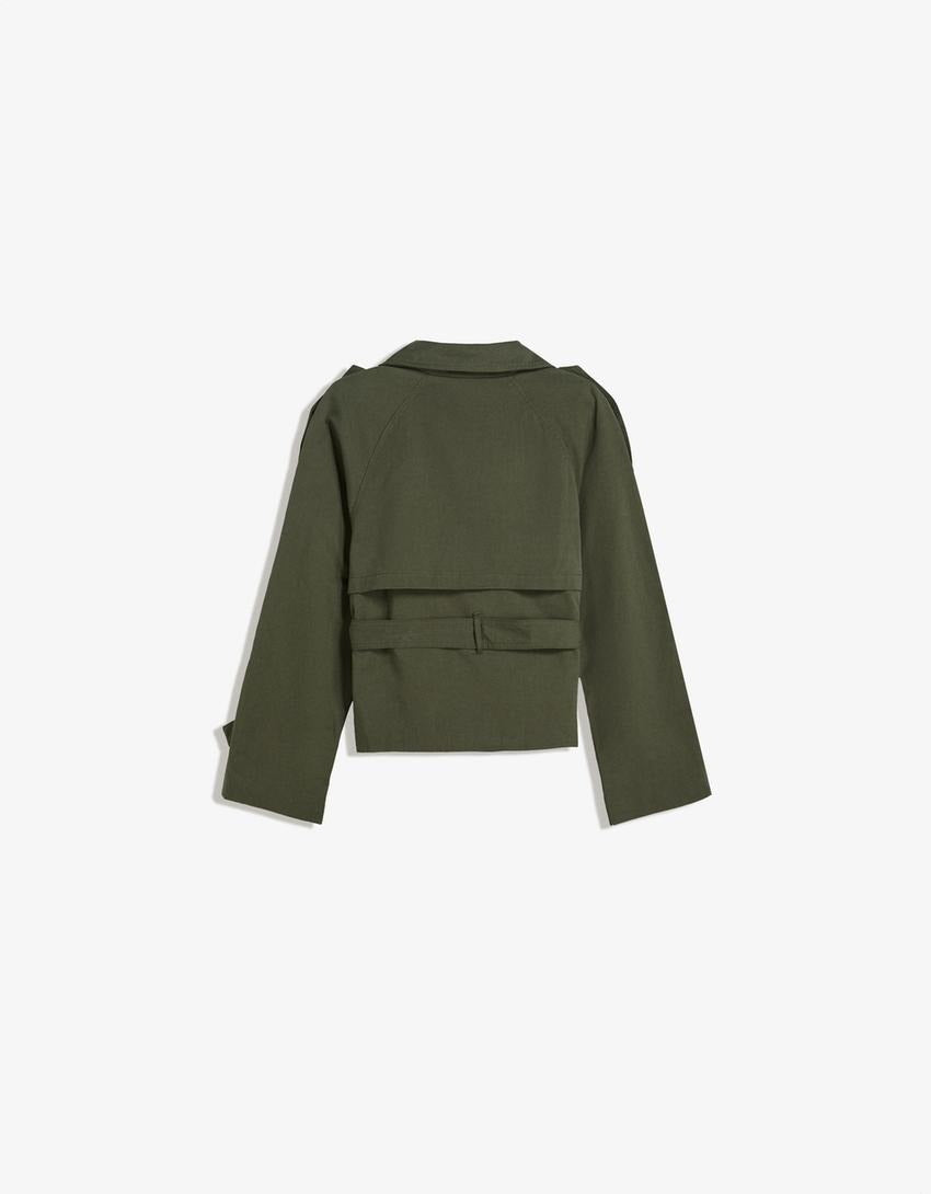 Chaqueta de Entretiempo para Mujer - Corta Militar