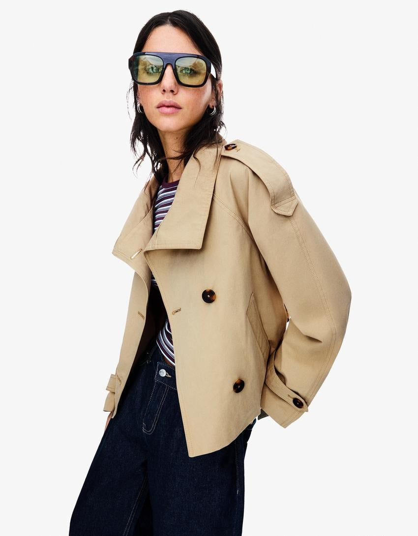 Chaqueta de Entretiempo para Mujer - Corta Militar
