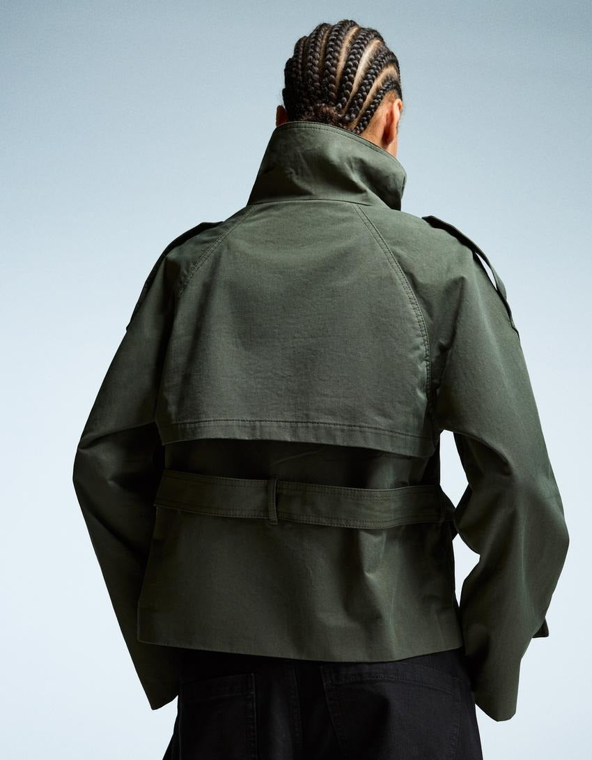 Chaqueta de Entretiempo para Mujer - Corta Militar