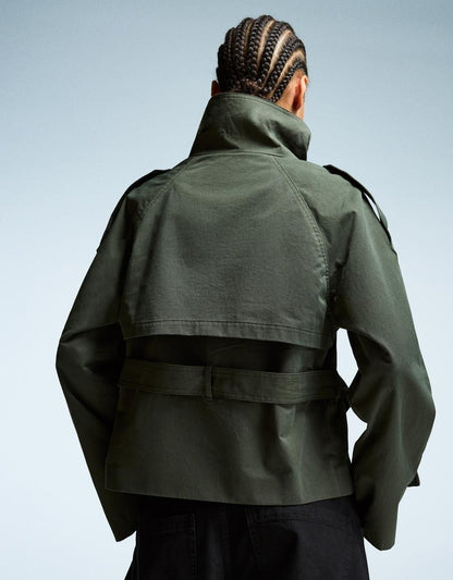Chaqueta de Entretiempo para Mujer - Corta Militar