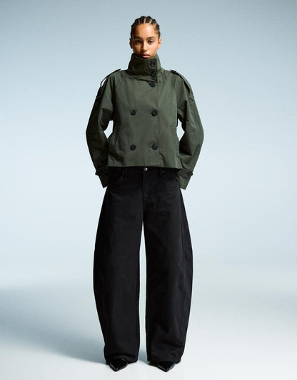 Chaqueta de Entretiempo para Mujer - Corta Militar