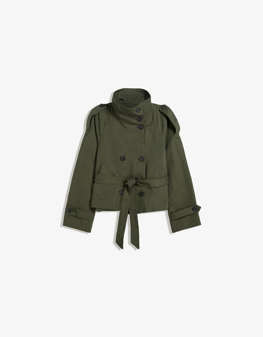 Chaqueta de Entretiempo para Mujer - Corta Militar