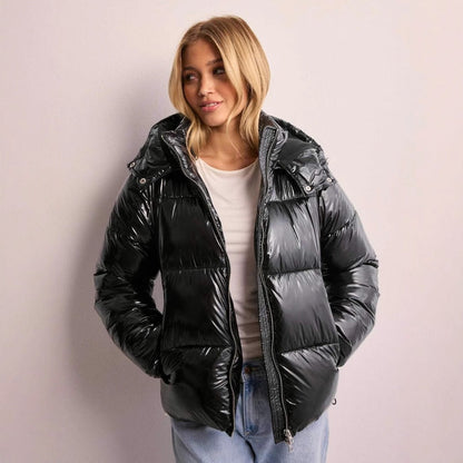 Chaqueta de Mujer Acolchada Invierno - Con Capucha