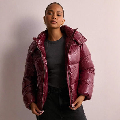 Chaqueta de Mujer Acolchada Invierno - Con Capucha