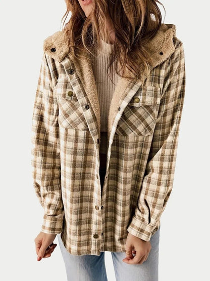 Chaqueta de Mujer - Capucha y Cierre con Botones