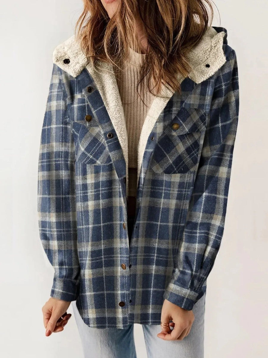 Chaqueta de Mujer - Capucha y Cierre con Botones