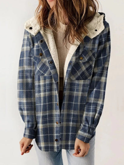 Chaqueta de Mujer - Capucha y Cierre con Botones