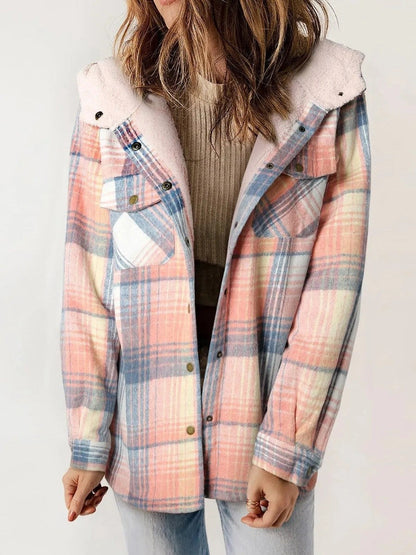 Chaqueta de Mujer - Capucha y Cierre con Botones
