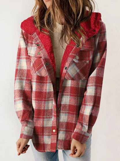 Chaqueta de Mujer - Capucha y Cierre con Botones