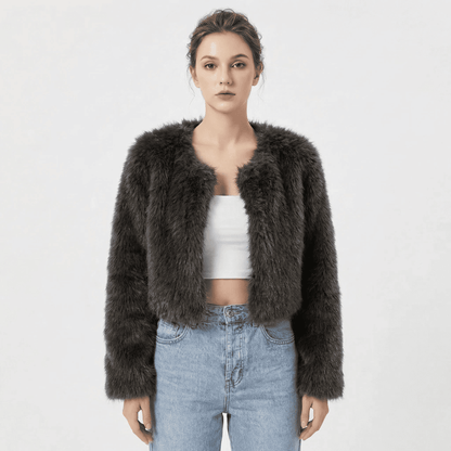 Chaqueta de Mujer - Pelo Corto y Corte Elegante