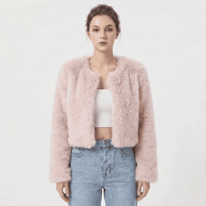 Chaqueta de Mujer - Pelo Corto y Corte Elegante