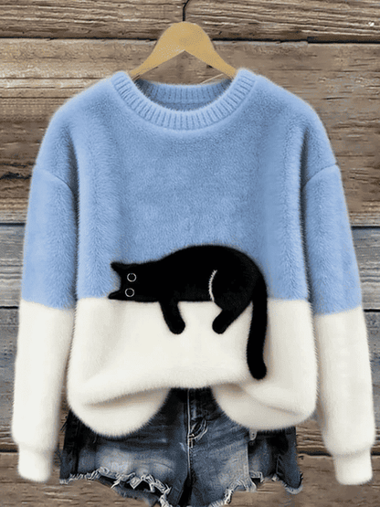 Jersey de Mujer - Cuello Redondo y Corte Relajado