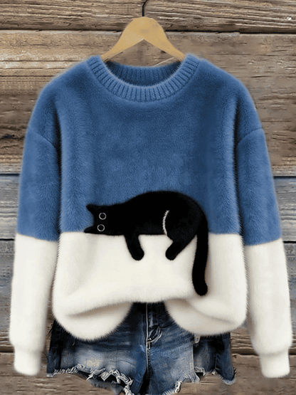 Jersey de Mujer - Cuello Redondo y Corte Relajado
