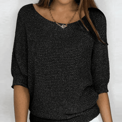 Jersey de Mujer con Manga 3/4 - Diseño Calado
