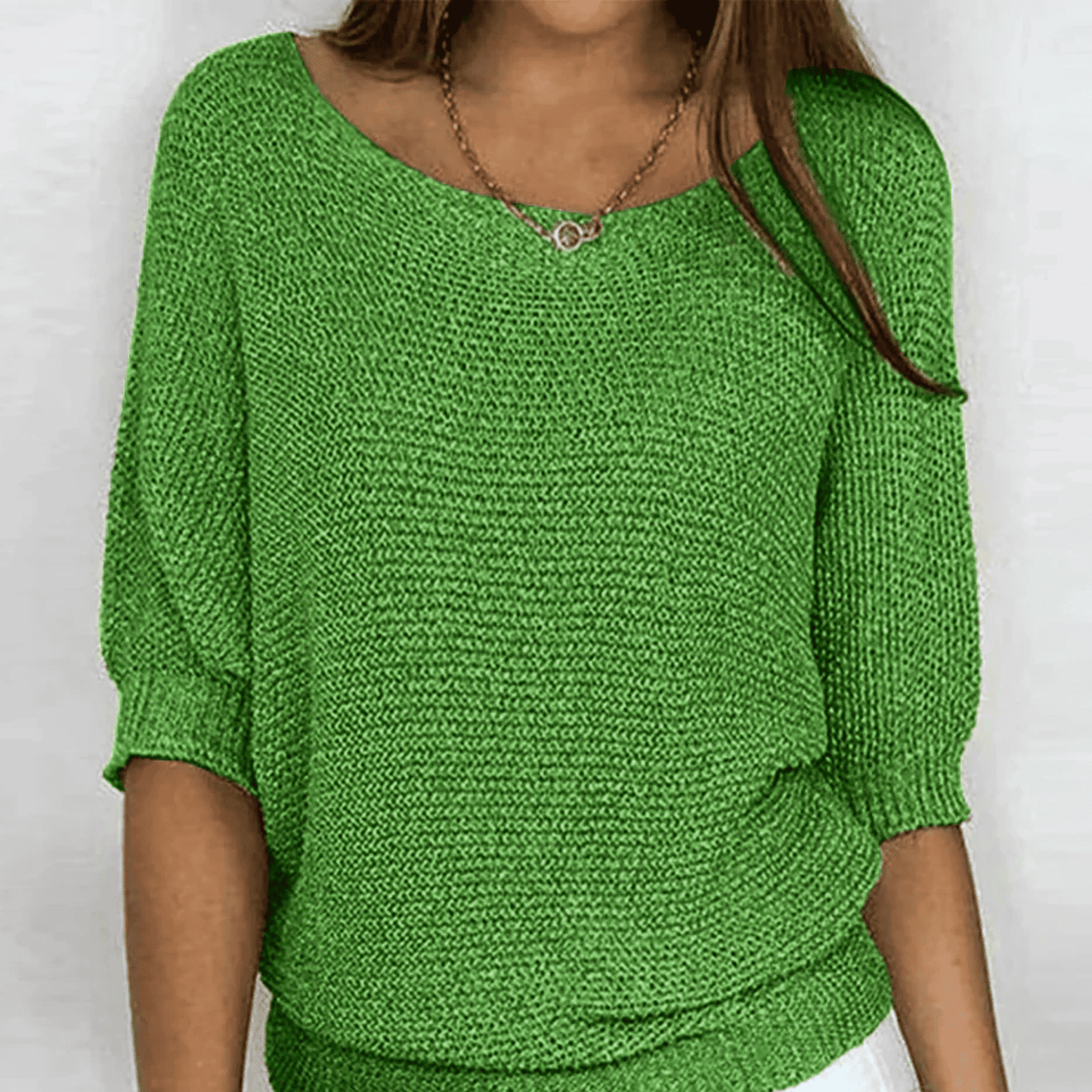 Jersey de Mujer con Manga 3/4 - Diseño Calado
