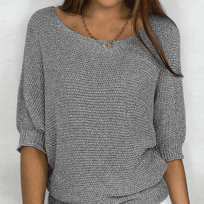 Jersey de Mujer con Manga 3/4 - Diseño Calado