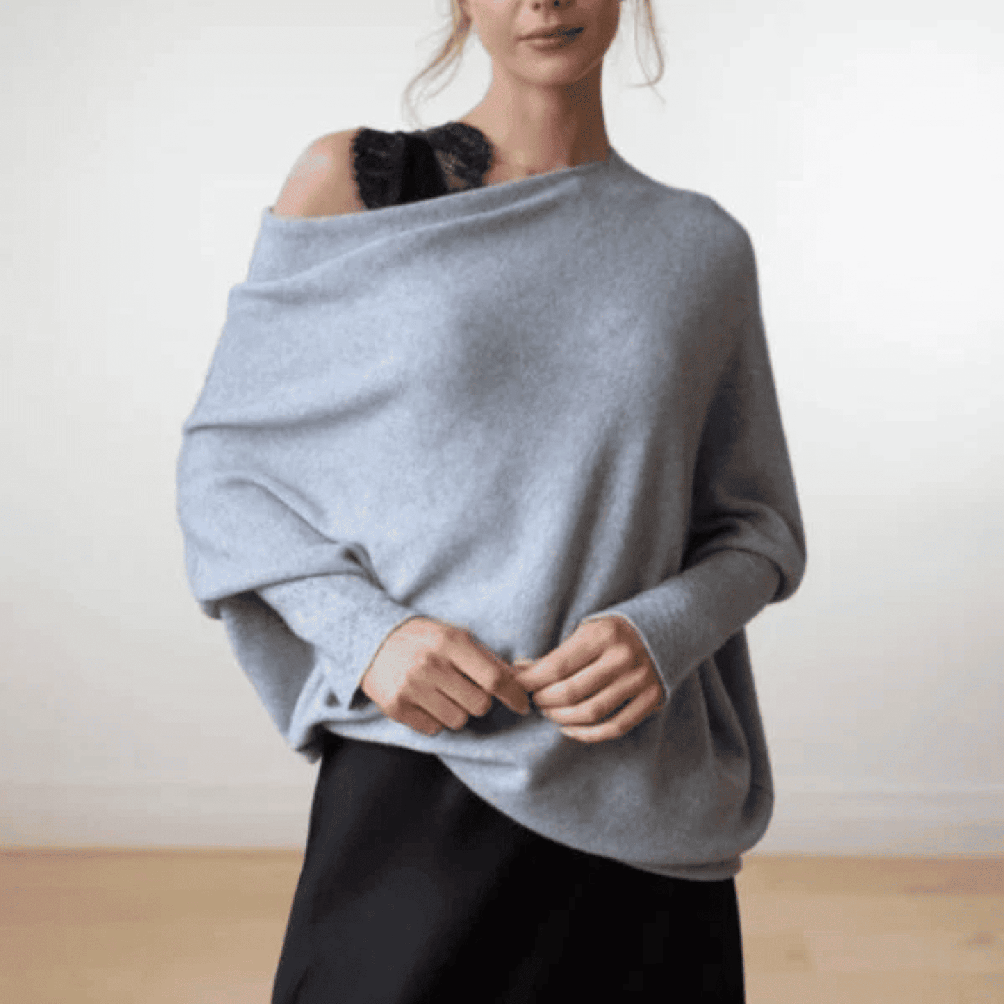 Jersey de Mujer de Corte Holgado - Mangas Murciélago