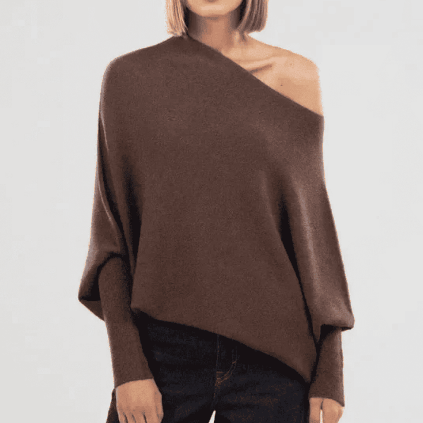 Jersey de Mujer de Corte Holgado - Mangas Murciélago