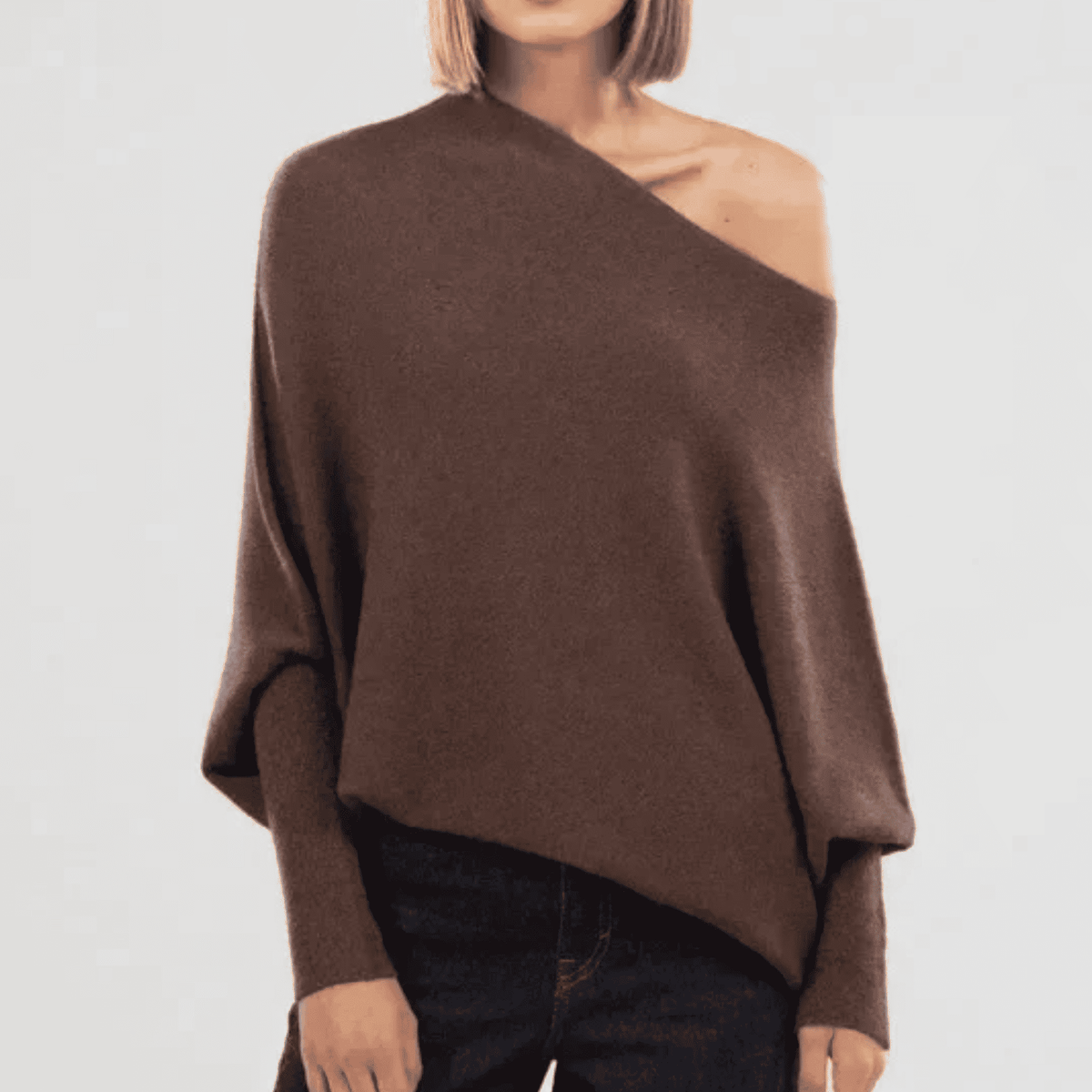 Jersey de Mujer de Corte Holgado - Mangas Murciélago