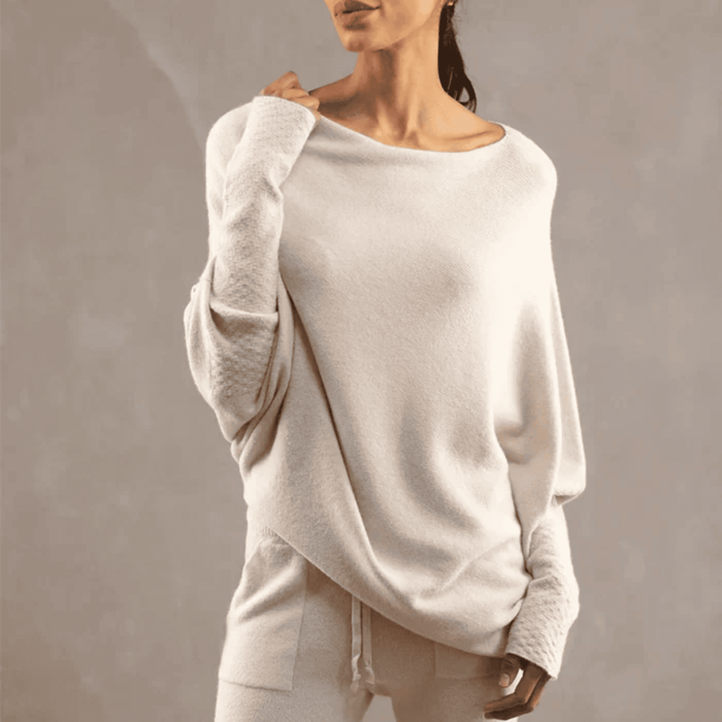 Jersey de Mujer de Corte Holgado - Mangas Murciélago