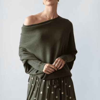 Jersey de Mujer de Corte Holgado - Mangas Murciélago