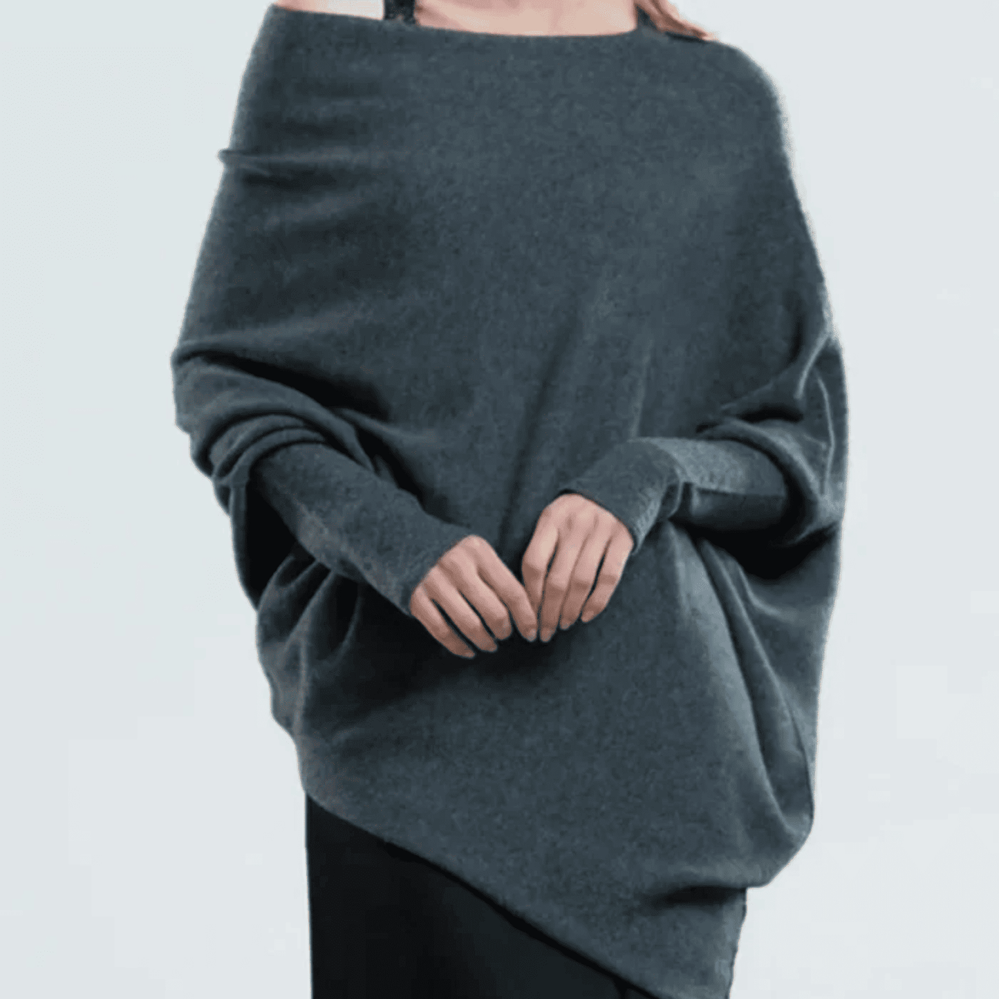 Jersey de Mujer de Corte Holgado - Mangas Murciélago