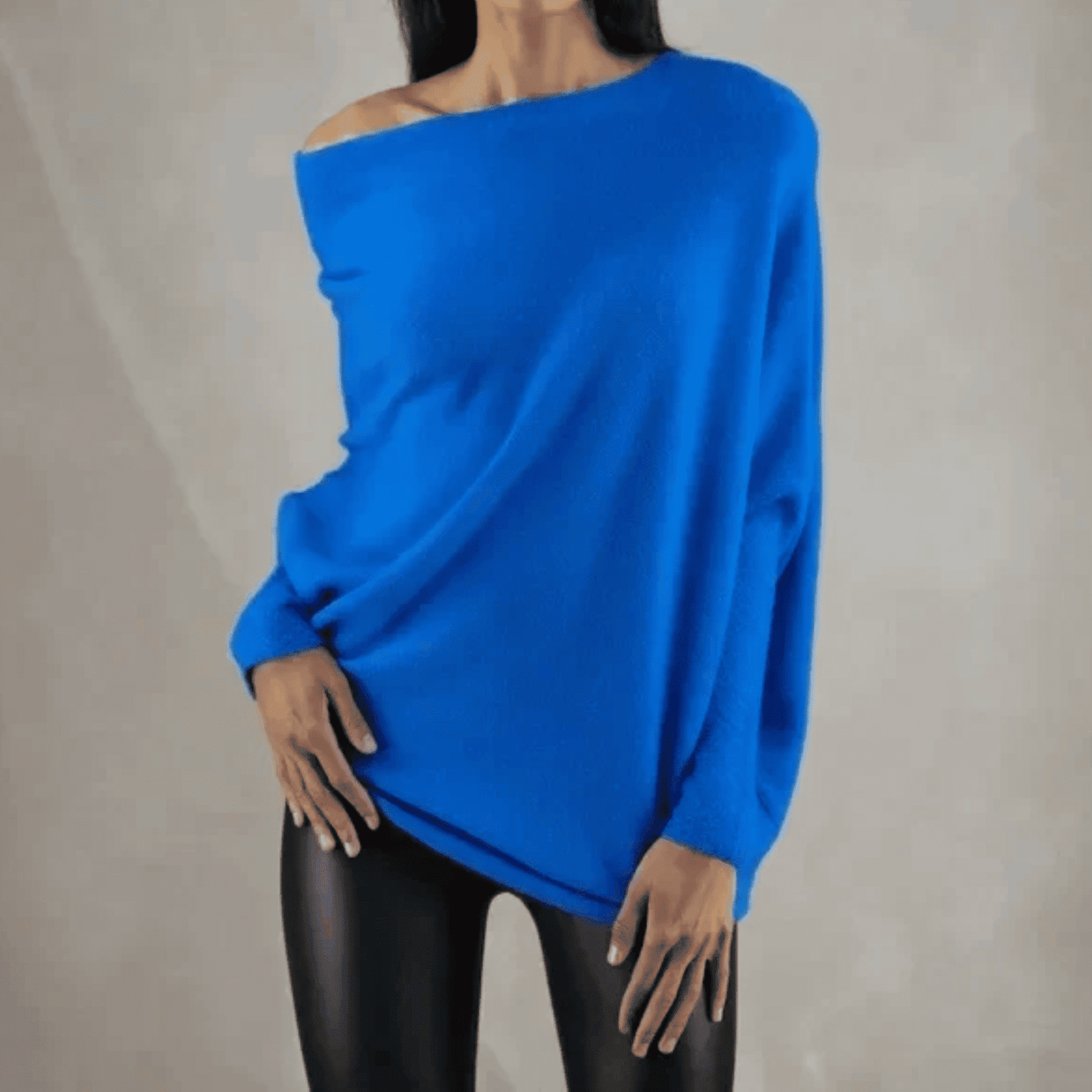 Jersey de Mujer de Corte Holgado - Mangas Murciélago