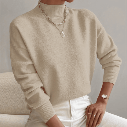 Jersey de Mujer de Cuello Alto | Manga Larga