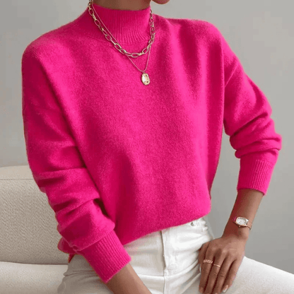 Jersey de Mujer de Cuello Alto | Manga Larga