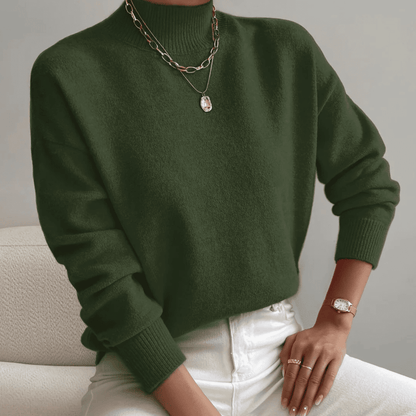 Jersey de Mujer de Cuello Alto | Manga Larga