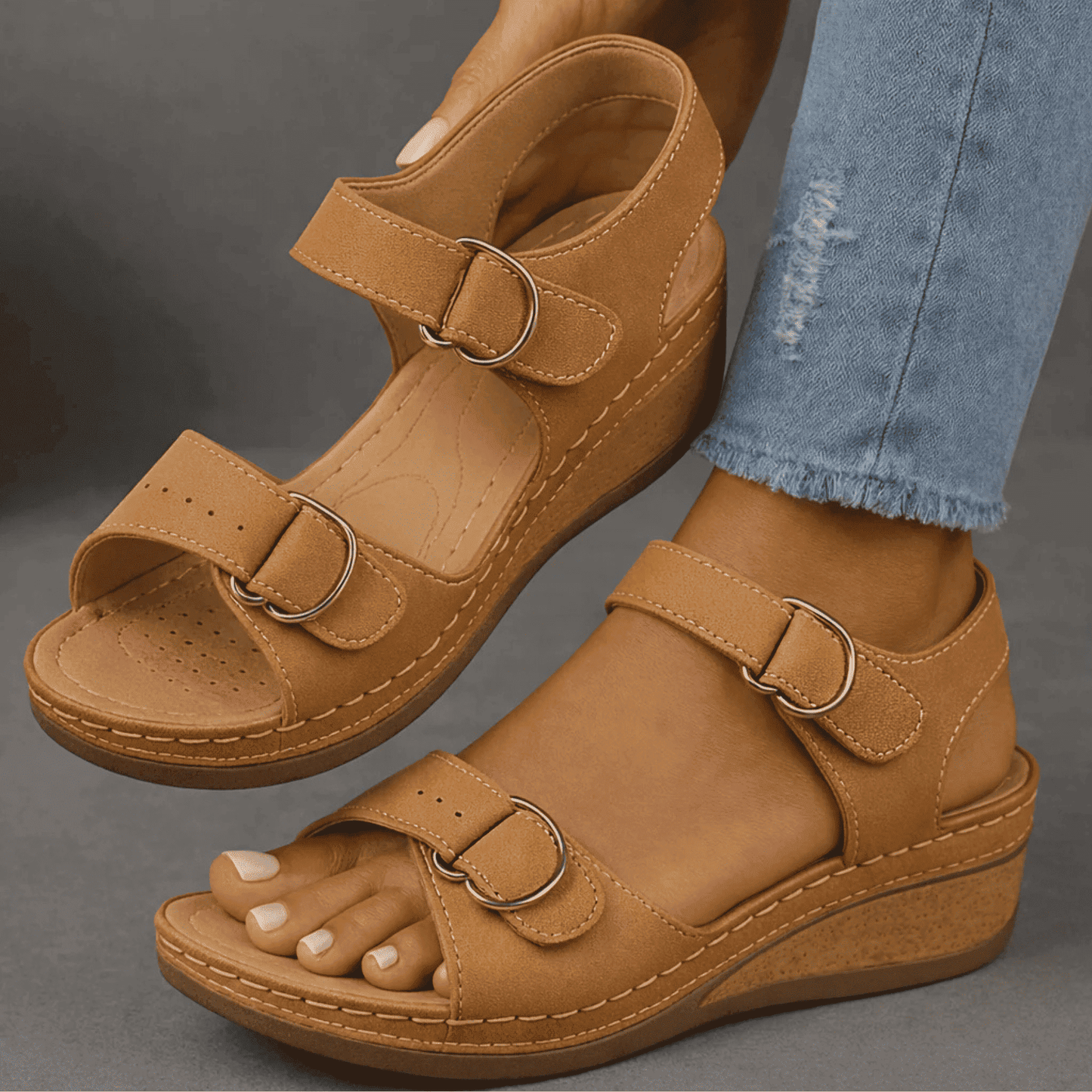 Sandalias Ortopédicas de Mujer | Cuña